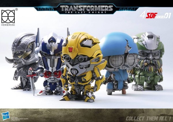 Herocross SDF Series   2 Inch 4 Inch Super Deformed Transformers The Last Knight Figure Photos  (10 of 32)